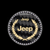 Jeep Carbon Fiber Car Engine One-click Start Stop Button Cover Sticker