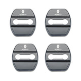 4pcs/set Renault Stainless Steel Car Door Lock Cover Protection