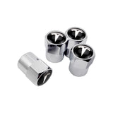 4pcs/set Tesla Car Air Valve Stem Cap Auto Tyre Valve Covers