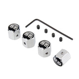 4pcs/set Chevrolet Corvette SS Anti-Theft Car Air Valve Stem Cap Auto Tyre Valve Covers
