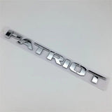 Jeep Patriot Compass Logo ABS Car Rear Sticker Decal Trunk Emblem Badge