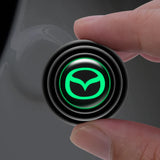4pcs/set Mazda Car Door Shock Stickers Luminous Absorber Decal