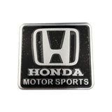 Honda Logo Aluminum Alloy Car Body Sticker Nameplate Rear Emblem Badge Decal