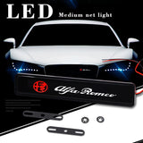 Alfa Romeo Logo Car Front Hood Grille LED Light