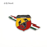 Abarth Scorpion 3D Metal Car Body Sticker Auto Rear Emblem Badge Decal