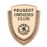 Peugeot Metal Shield Car Rear Sticker Auto Window Emblem Badge Decal