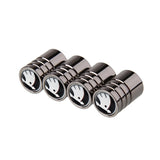 4pcs/set Skoda VRS Logo Car Air Valve Stem Caps Auto Tyre Valve Covers