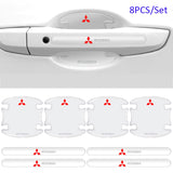 Mitsubishi Car Door Bowl Handle Anti-collision Protective Stickers Scratches Film