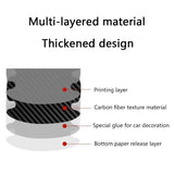 Chevrolet Carbon Fiber Car Door Bowl Handle Anti-collision Protective Stickers Scratches Film