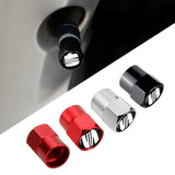 4pcs/set SEAT Car Air Valve Stem Cap Auto Tyre Valve Covers