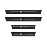 Hyundai Carbon Fiber Car Door Threshold Scratch Proof Sticker Decal