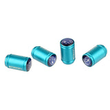 4pcs/set Subaru STI Logo Matte Car Air Valve Stem Caps Auto Tyre Valve Covers
