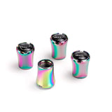4pcs/set Nissan Logo Car Air Valve Stem Caps Auto Tyre Valve Covers