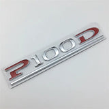Tesla P75D P85D P90D P100D Letter Metal Car Rear Sticker Decal Emblem Badge