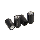 4pcs/set Mercedes Benz AMG Logo Matte Car Air Valve Stem Caps Auto Tyre Valve Covers