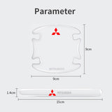 Mitsubishi Car Door Bowl Handle Anti-collision Protective Stickers Scratches Film