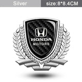 Honda Metal Diamond Car Rear Sticker Auto Window Emblem Badge Decal