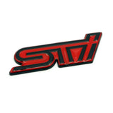Subaru STI Metal Car Front Hood Grille Emblem Badge Auto Rear Sticker Decal