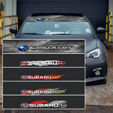 130x21cm Subaru Car Front Trunk Windshield Sunshade Sticker Decal