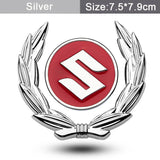 Suzuki Metal Car Rear Sticker Auto Window Emblem Badge Decal