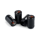 4pcs/set Chevrolet SSR Logo Sport Matte Car Air Valve Stem Caps Auto Tyre Valve Covers