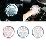 Chevrolet Diamond Car Engine One-click Start Stop Button Cover Sticker