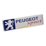 Peugeot Aluminum Alloy Car Body Sticker Nameplate Rear Emblem Badge Decal