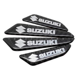 4pcs/set Suzuki Carbon Fiber Car Door Anti-Scratch Sticker Door Side Protection Bumper Strips