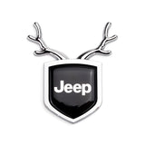 Jeep ABS Deer Car Rear Sticker Shield Trunk Emblem Badge Decal