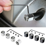 4pcs/set Holden Anti-Theft Car Air Valve Stem Cap Auto Tyre Valve Covers
