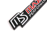 Mazda MS Mazdaspeed Logo Metal Car Rear Sticker Decal Auto Body Fender Side Emblem Badge