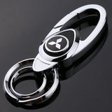 Mitsubishi Metal Men Car Keyring Key Chain