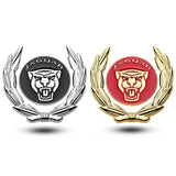 Jaguar Metal Car Rear Sticker Auto Window Emblem Badge Decal