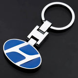 Hyundai Metal Car Keychain Keyring