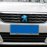 2pcs/set Peugeot 308 408 4008 508L ABS Car Rear Sticker Decal Auto Front Hood Emblem Badge