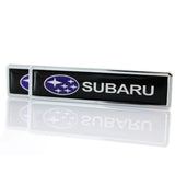 2pcs/set Subaru STI Logo Metal Car Side Sticker Auto Emblem Badge