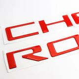 Chevrolet Letter ABS Car Rear Sticker Decal Trunk Emblem Badge