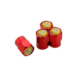 4pcs/set Renault Car Air Valve Stem Cap Auto Tyre Valve Covers