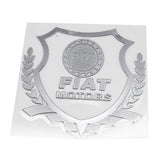 Fiat Shield Car Rear Sticker Auto Window Emblem Badge Decal