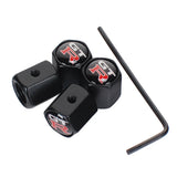 4pcs/set Nissan Nismo GTR Anti-Theft Car Air Valve Stem Cap Auto Tyre Valve Covers
