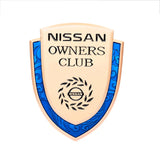 Nissan Metal Shield Car Rear Sticker Auto Window Emblem Badge Decal