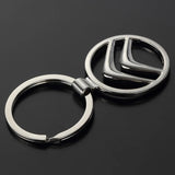 Citroen Metal Car Keychain Key Pendant