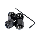 4pcs/set Honda Mugen Typer Anti-Theft Car Air Valve Stem Cap Auto Tyre Valve Covers