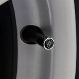 4pcs/set Land Rover Range Rover Logo Carbon Fiber Car Air Valve Stem Caps Auto Tyre Valve Covers with Wrench