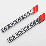 Dodge Metal Car Rear Sticker Auto Front Grille Emblem Badge Decal