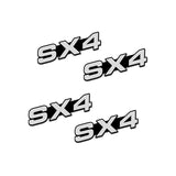 4pcs/set Suzuki Swift SX4 Vitara Metal Car Stereo Sticker Auto Audio Emblem Decal