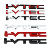 For City CB400 CB750 I-VTEC VFR800 Civic Accord Odyssey CRV SUV Spirior 3D Metal Car Sticker VTEC Logo Emblem Badge Decals