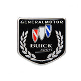 Buick Aluminum Alloy Car Body Sticker Nameplate Rear Emblem Badge Decal