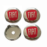 4pcs/set 60mm Abarth Fiat ABS Car Wheel Hub Center Caps Covers