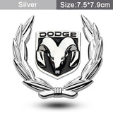 Dodge Metal Car Rear Sticker Auto Window Emblem Badge Decal